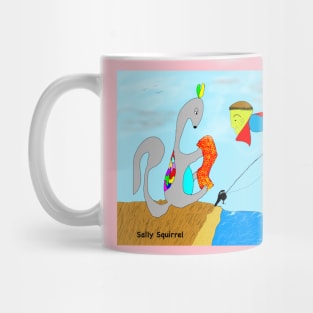 Fishing on the dock Mug